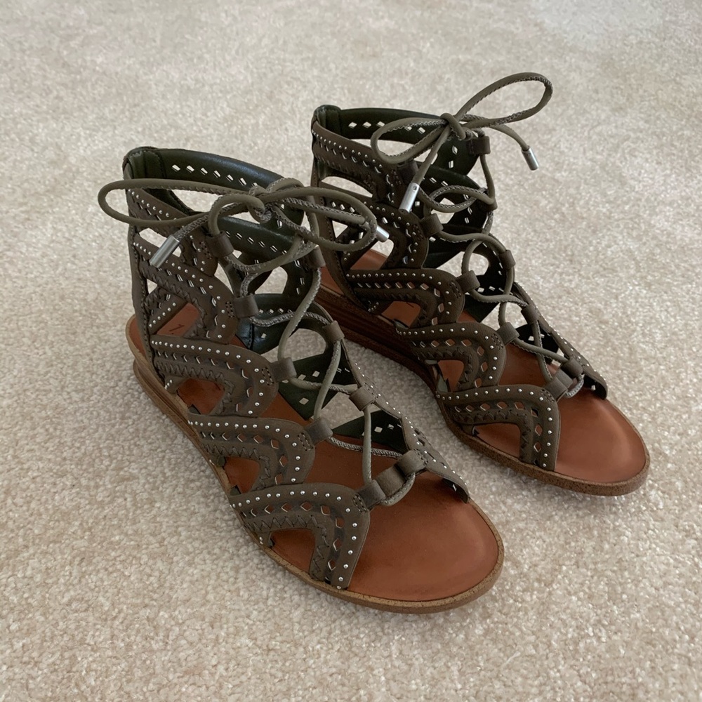 NWOB 1. State Maygan Ghillie wedge sandal - Picture 3 of 10
